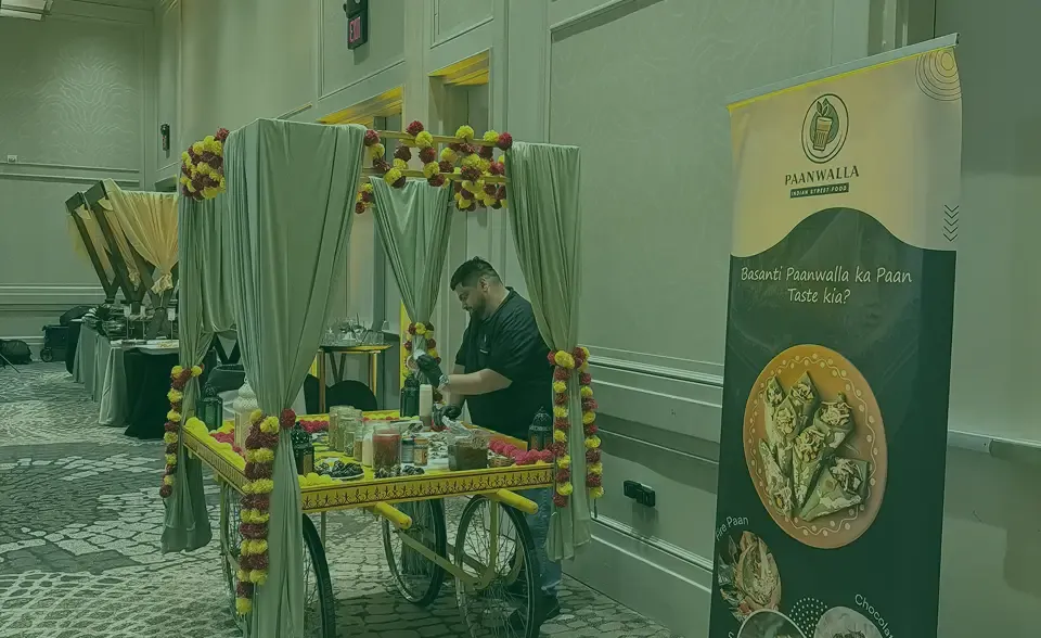 The live paan counter